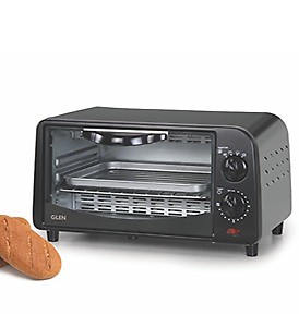Glen Toaster Grillers - 9 Litre 800W Power Quartz Heating Elements - Black (5009) price in India.