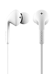 Defunc +Music Plus Earphone with Mic •Reduces Ambient Noise (White) price in India.