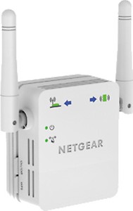 Netgear WN3000RP-200PES Universal Wi-Fi Range Extender (Cream White) price in India.