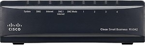 Cisco Multiwan RV042 Small Business 10/100 4-Port VPN Router price in India.
