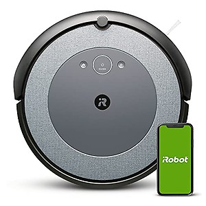 Irobot Roomba i3152 Connected Mapping Robot Vacuum with Dual Multi-Surface Rubber Brushes - Ideal for Pets - Personalised Suggestions - Voice-Assistant and Imprint Link Compatibility, Woven cool gray, Standard price in India.