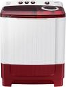 Samsung 8.5 Kg Semi-Automatic 5 Star Top Loading Washing Machine (WT85R4200RR/TL, Light Grey, Red Lid (Transparent), Hex price in India.