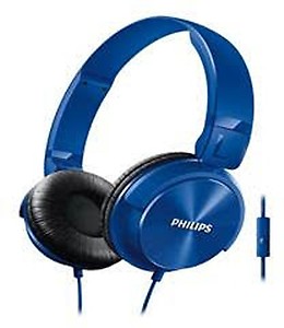 Philips On Ear Wired With Mic Headphones/Earphones price in India.