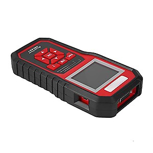 Diagnostic Scanner, OBD2 Fault Reader Audible Verification 7.9x3.9x1.4in Easy Read High Accuracy LEDs Indicators for US European Asian Vehicles price in India.