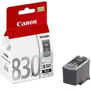 Canon PG 830 Ink Cartridge Black, Standard price in India.