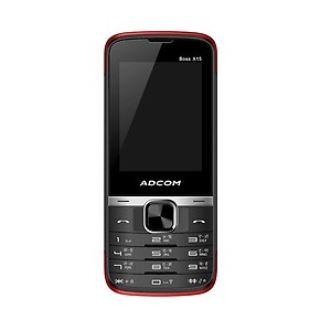 ADCOM X15 (BOSS) Dual Sim Mobile- Black Blue price in India.
