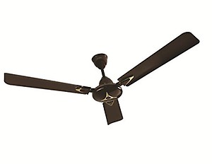 KLICK SPEED DECO BROWN Color Decorative Ceiling Fan 1200 MM price in India.