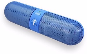 Attitude pill Good quality ZR-137 3 W Portable Bluetooth Speaker  (Blue, 2.1 Channel) price in India.