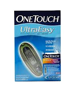 One Touch Ultra Easy Glucose Monitor with 10 Test Strips Free price in India.
