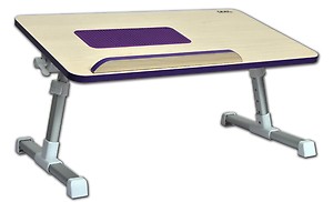 DGB Classic Plus Laptop Table with Cooling Fan(Purple) price in India.