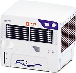 Orient Electric Magicool Dx 50L Window Air Cooler For Home | Powerful Air Delivery With 3 Speed Controls | Woodwool Cooling Pads | Inverter Compatible | Special Fragrance Chamber | White price in India.