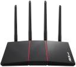 ASUS RT-AX55 1000 Mbps Mesh Router  (Black, Dual Band) price in India.