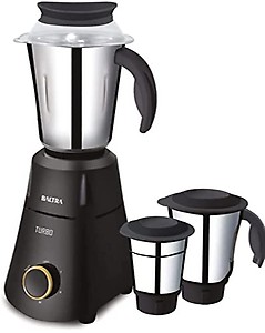 HOME APPLIANCES Turbo 750-Watt Mixer Grinder with 3 Stainless Steel Jars [24 MONTHS WARRANTY , 5 YEARS WARRANTY ON MOTOR ] price in India.