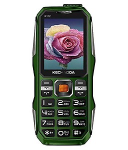 Kechaoda K112 Triple Sim Keypad Mobile Phone with inbuilt powerbank/ Dynamic Look / 3200mAH Battery/ 3 Sim / Dual Camera/ FM / Call recording / Green Color price in India.