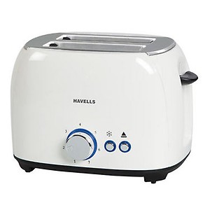 HAVELLS Crust 800 W Pop Up Toaster  (White) price in India.