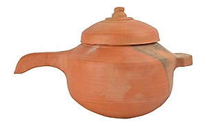 Vaghbhatt Clay Cooker, 2.5 Litres, Brown price in India.