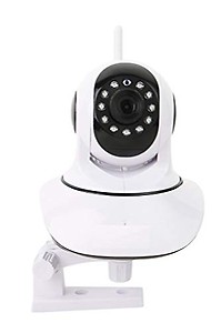 AGPtek KhuFiya Operation Original Brand Wireless HD IP WiFi CCTV Indoor Security Camera (Support Upto 128 GB SD Card) (White Color) Model:D8810 price in India.