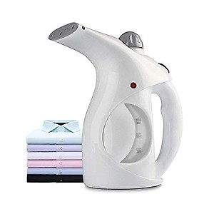 SVS ONLINE Portable Handheld Garment Steamer Clothes Facial Steamer for Face and Nose at Home and in Travel Face and Nose Steamer, Machine Brush (Multicolour) price in India.