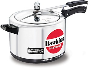 Hawkins Hevibase 8 Litre Pressure Cookers Induction Compatible price in India.