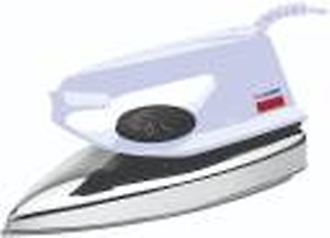 Lazer Innova Plus Heavy Weight Iron with Overheating Safety | Deluxe metal cover | ISI Certified | 1000 Watt Superfast Heating (White) price in India.
