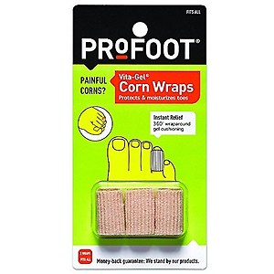 ProFoot Vita-Gel Corn Wraps 3 Each (Pack of 3) price in India.