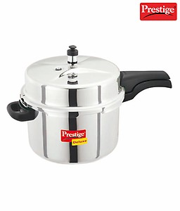 Prestige 8 L Induction Bottom Pressure Cooker  (Stainless Steel) price in India.