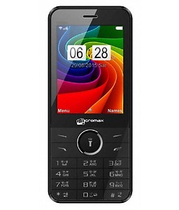 Micromax X701 Black Mobile 2.4 inch Display phone Dual SIM Cellphone Keypad Cell (Black) price in India.