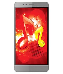Intex Aqua Music 4G Dual Sim 16 GB (Grey) price in India.