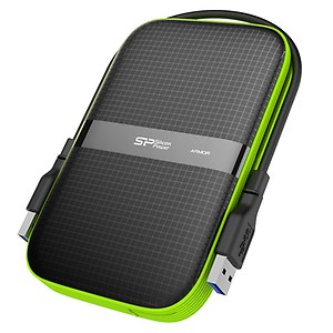 SP Silicon Power Armor A60 1TB Rugged External Hard Drive, Military-Grade Shockproof Water-Resistant USB 3.0 Portable HDD for Desktop Laptop PC Mac Computer, Green price in .