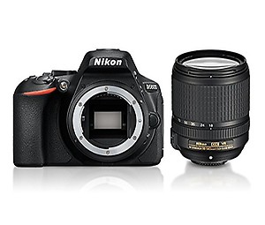 Nikon D5600 Digital Camera 18-140mm VR Kit (Black) price in India.
