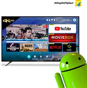 CloudWalker 139 cm (55 Inches) Smart 4K Ultra HD LED TV Cloud TV 55SU (Black) price in India.